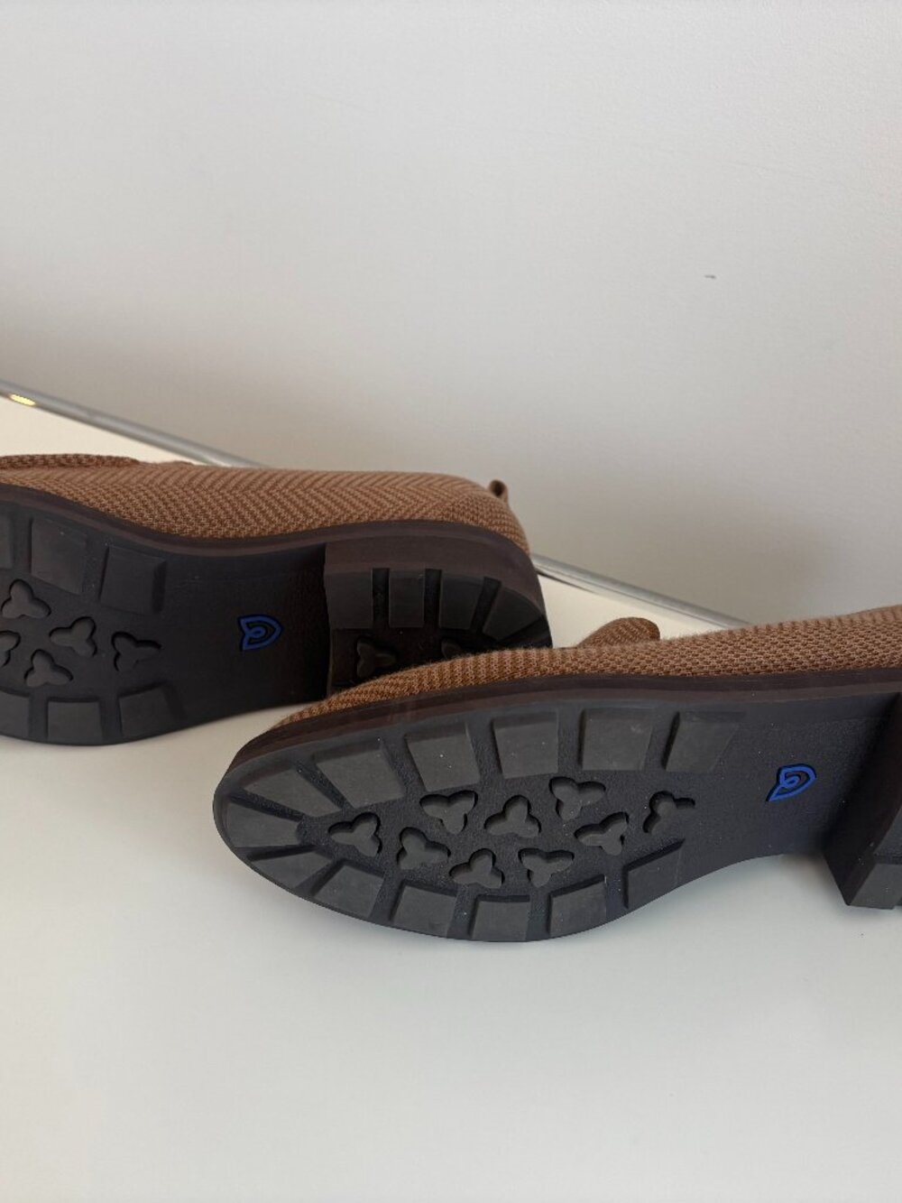 Rothy's The Lug Loafer - Teak Herringbone Size 8.5 - Picture 6 of 9